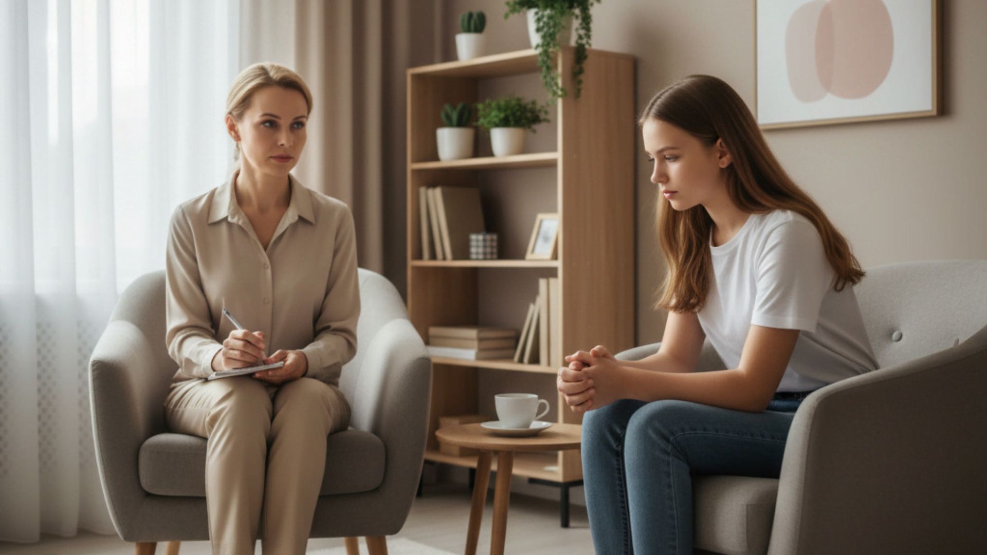 ADOLESCENTE EM TERAPIA SESSÃO